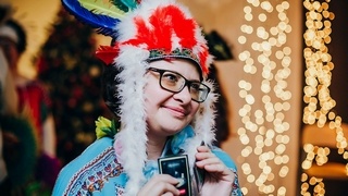 Квест на Новый год «Завещание Флинта»: Токелет что-то задумала Квест на Новый год «Завещание Флинта»: Токелет что-то задумала. New Year's corporate party in Kiev.